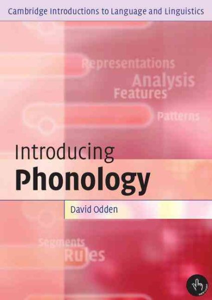 Introducing Phonology (Cambridge Introductions to Language and Linguistics) cover