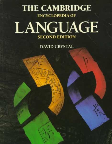 The Cambridge Encyclopedia of Language cover