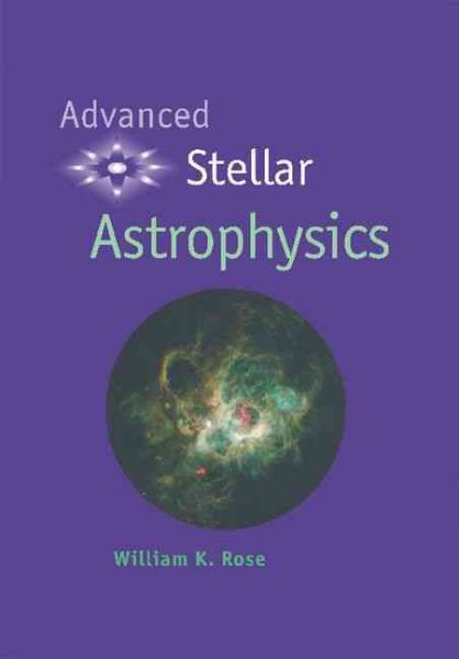 Advanced Stellar Astrophysics cover