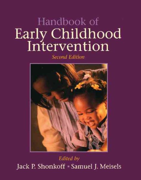 Handbook of Early Childhood Intervention cover