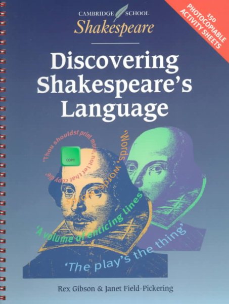 Discovering Shakespeare's Language (Cambridge School Shakespeare) cover