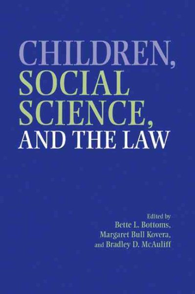 Children, Social Science, and the Law cover
