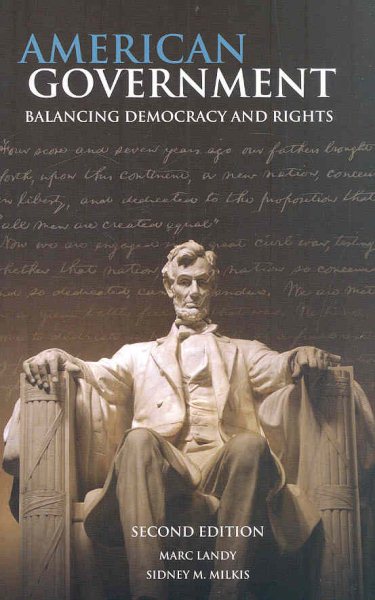 American Government: Balancing Democracy and Rights cover