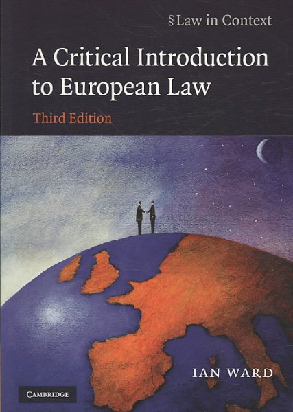A Critical Introduction to European Law (Law in Context) cover
