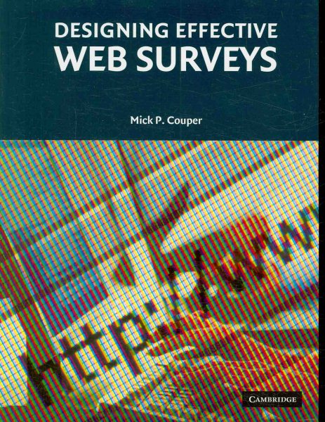 Designing Effective Web Surveys cover