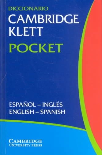 Diccionario Cambridge Klett Pocket Español-Inglés/English-Spanish Flexicover (English and Spanish Edition) cover