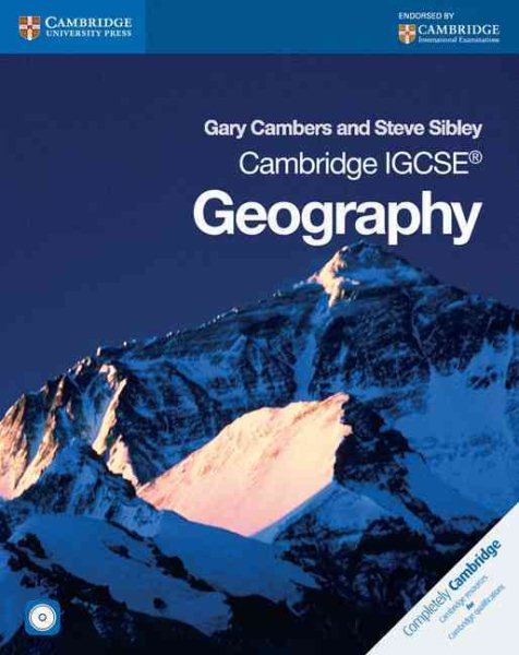 Cambridge IGCSE Geography Coursebook with CD-ROM (Cambridge International IGCSE) cover
