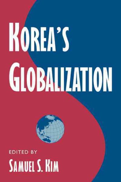 Korea's Globalization (Cambridge Asia-Pacific Studies) cover