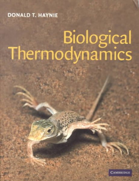 Biological Thermodynamics cover