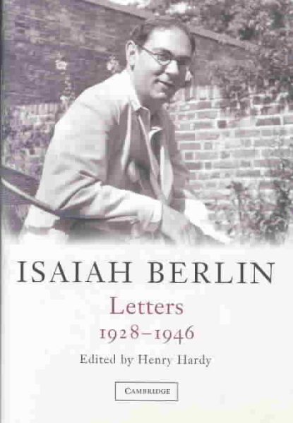 Isaiah Berlin: Letters 1928-1946 cover