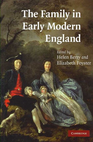 The Family in Early Modern England cover