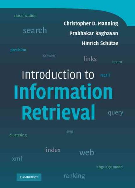 Introduction to Information Retrieval cover