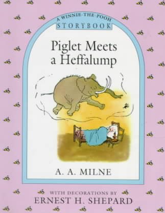 Piglet Meets a Heffalump Storybook (Winnie-the-Pooh) cover