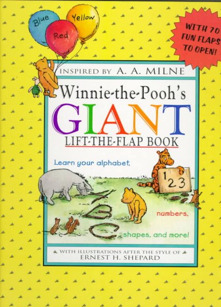 Winnie-the-Pooh's Giant Lift-the-Flap Book cover