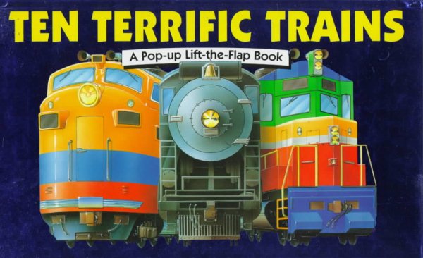Ten Terrific Trains (Anytime Book) cover