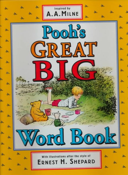 Pooh's Great Big Word Book (Winnie-the-Pooh) cover