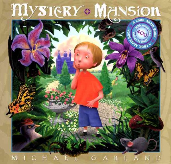 Mystery Mansion: A Seek-and-Find Puzzle Book: Seek-and Find Puzzle Book cover