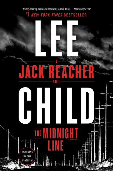 The Midnight Line: A Jack Reacher Novel cover