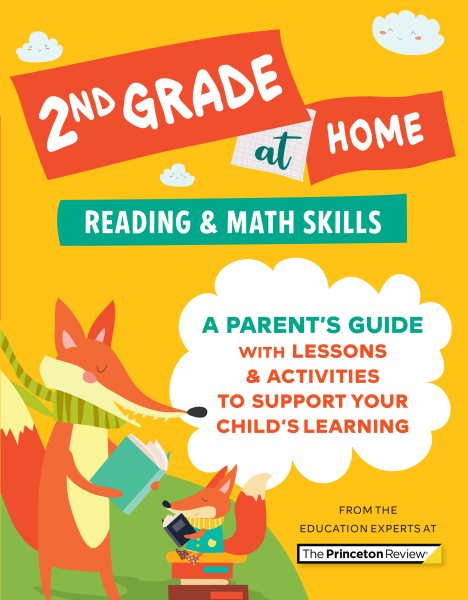 2nd Grade at Home: A Parent's Guide with Lessons & Activities to Support Your Child's Learning (Math & Reading Skills) (Learn at Home) cover