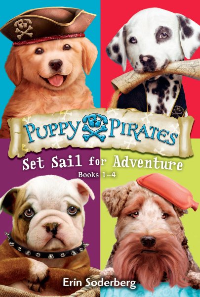 Puppy Pirates: Set Sail for Adventure (Books 1-4) cover