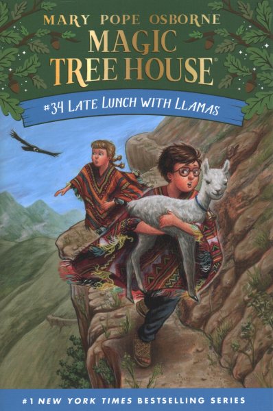 Late Lunch with Llamas (Magic Tree House (R)) cover