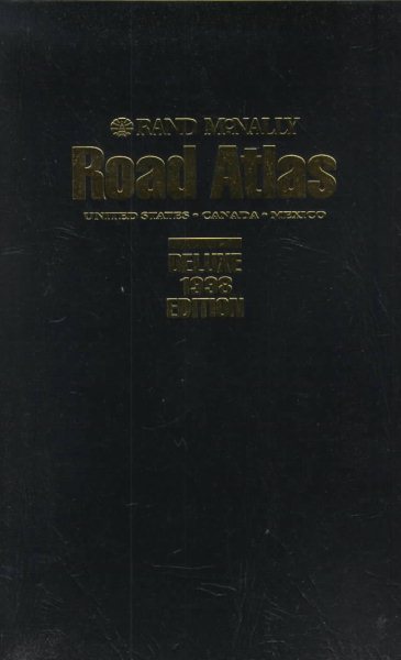Rand McNally 98 Road Atlas Deluxe: United States, Canada, Mexico (74th ed)(Leatherette Edition) cover
