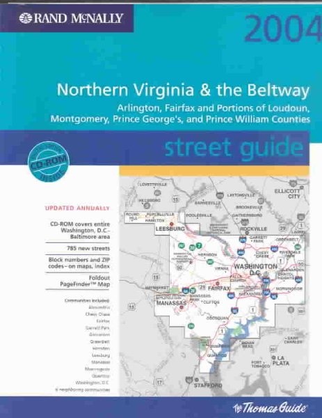 Rand McNally 2004 Northern Virginia & the Beltway Street Guide: Arlington, Fairfax and Portions of Loudoun, Montgomery, Prince George's and Prince William Counties cover
