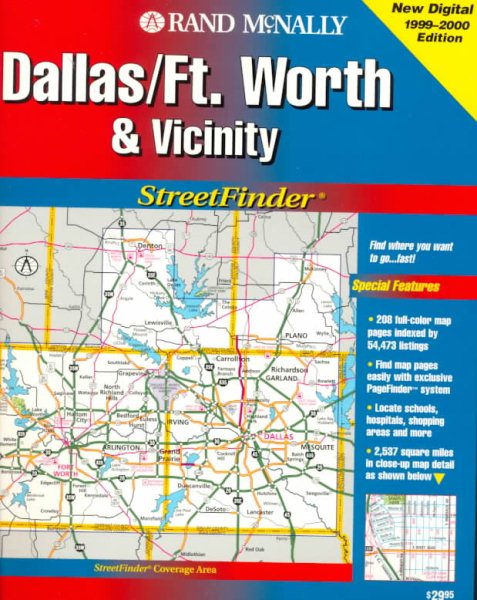 Rand McNally Dallas/Ft. Worth & Vicinity Streetfinder cover