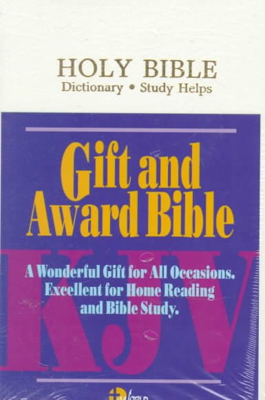 KJV Gift and Award Bible cover