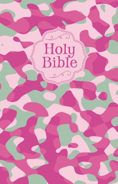 NKJV, Camouflage Bible, Flexcover, Pink cover