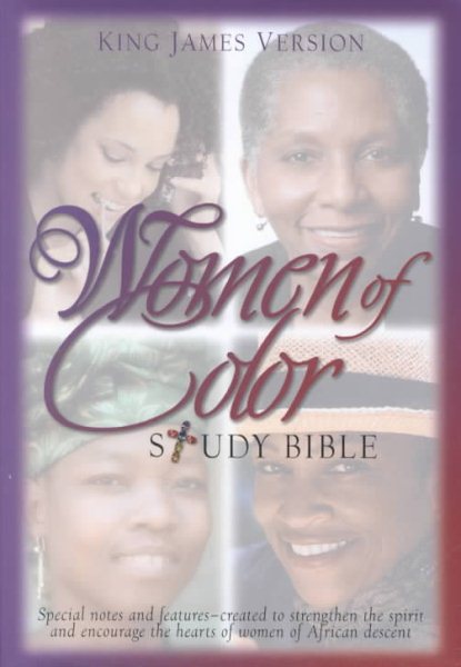 Women of Color Study Bible: King James Version, Black Bonded Leather cover