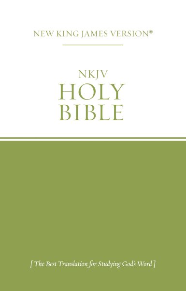 The Holy Bible: New King James Version cover