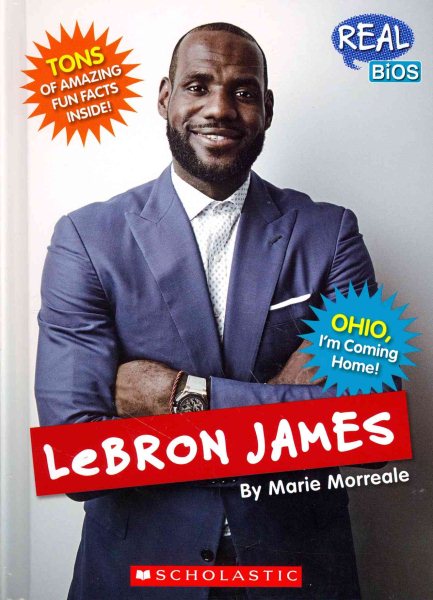 Lebron James (Real Bios) cover