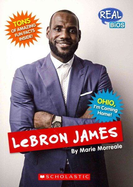 Lebron James (Real Bios) cover