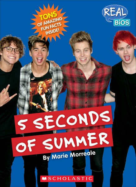 5 Seconds of Summer (Real Bios) (Library Edition) cover