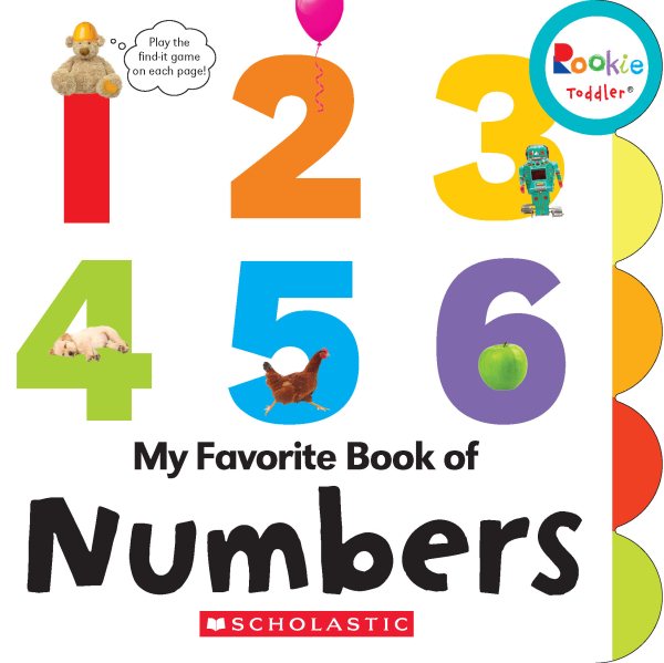My Favorite Book of Numbers (Rookie Toddler) cover