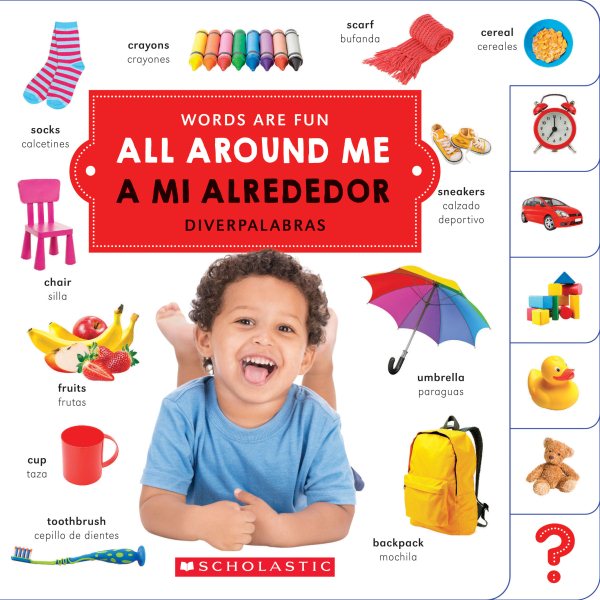 All Around Me/A mi alrededor (Words Are Fun/Diverpalabras) (Spanish and English Edition) cover