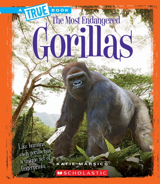 Gorillas (True Book: Most Endangered) (A True Book: The Most Endangered) cover