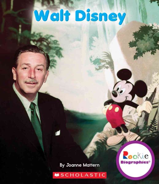 Walt Disney (Rookie Biographies) cover