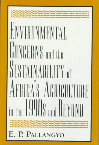 Environmental Concerns and the Sustainability of Africa's Agriculture in the 1990s and Beyond cover