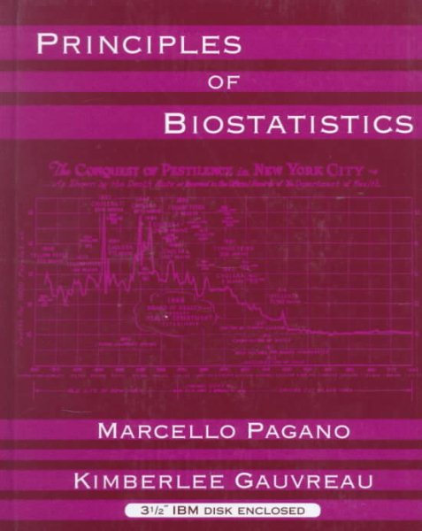 Principles of Biostatistics cover