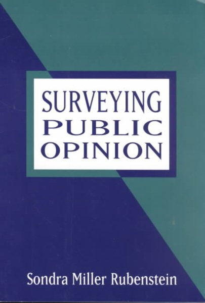 Surveying Public Opinion cover