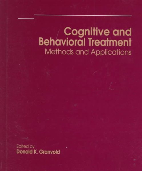 Cognitive and Behavioral Treatment: Methods and Applications cover