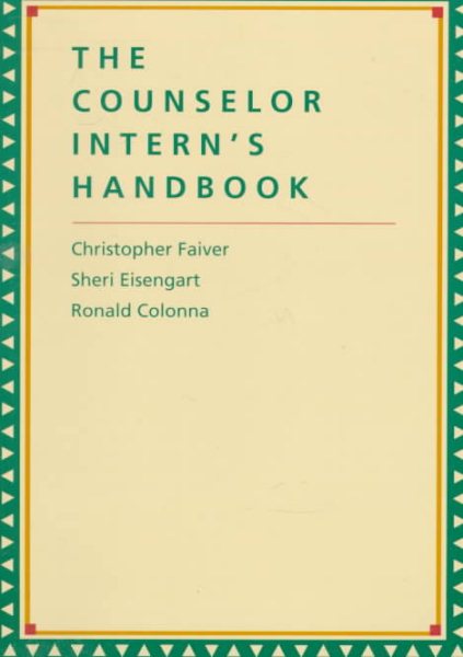 The Counselor Intern's Handbook (Counseling) cover