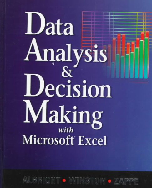 Data Analysis and Decision Making with Microsoft Excel cover