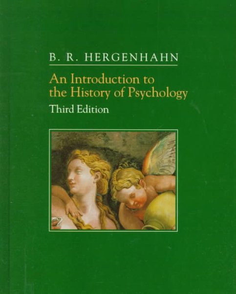 An Introduction to the History of Psychology cover