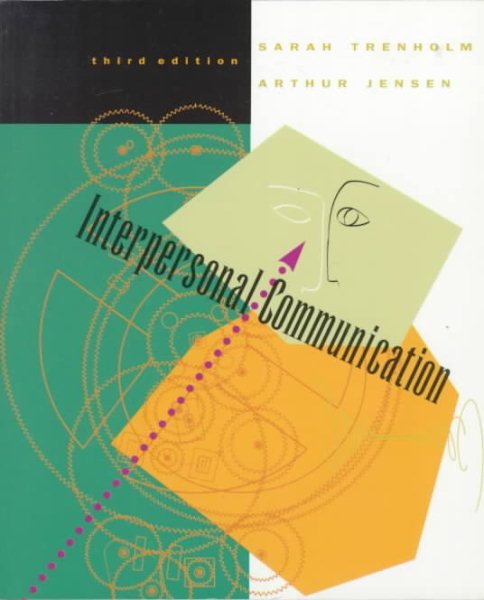 Interpersonal Communication (Wadsworth Series in Communication Studies) cover