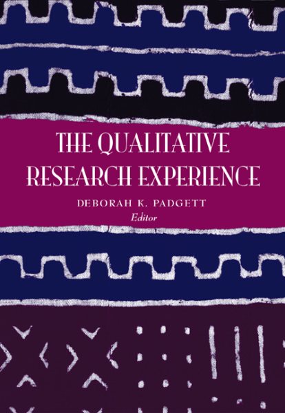 The Qualitative Research Experience (Research, Statistics, & Program Evaluation) cover
