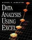 Data Analysis Using Microsoft Excel: Updated for Office 97 cover