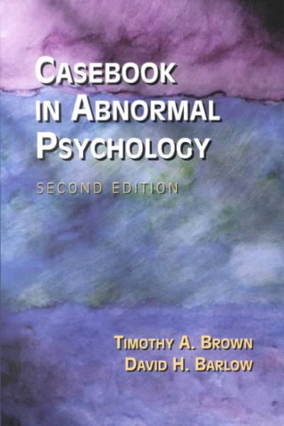 Casebook in Abnormal Psychology, Revised Second Edition cover
